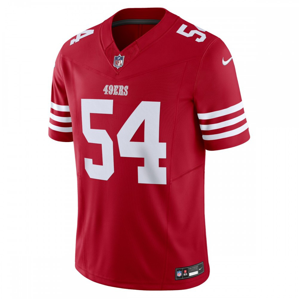 Fred Warner San Francisco 49ers Nike Vapor F.U.S.E. Limited Jersey - Scarlet-GridironStore